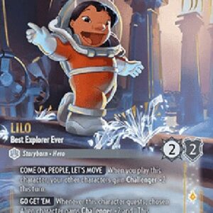 Lorcana 9FAB Lilo - Best Explorer Ever (V.2)