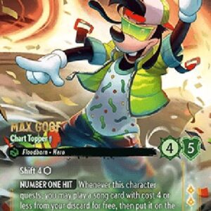 Lorcana 9FAB Max Goof - Chart Topper (V.2)