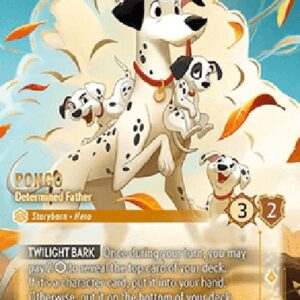 Lorcana 9FAB Pongo - Determined Father (V.2)