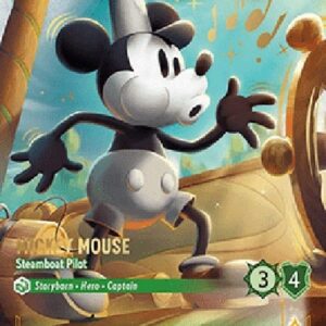 Lorcana 9FAB Mickey Mouse - Steamboat Pilot (V.2)