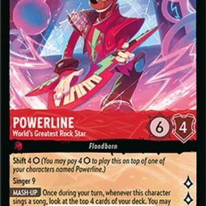 Lorcana 9FAB Powerline - World's Greatest Rock Star (V.3)