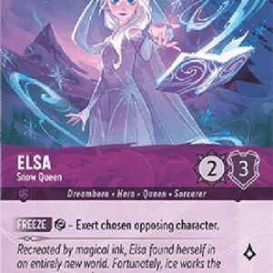 Lorcana 9FAB Elsa - Snow Queen (V.2)