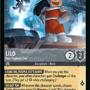 Lorcana 9FAB Lilo - Best Explorer Ever (V.1)