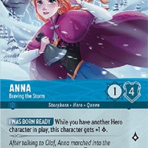 Lorcana 9FAB Anna - Braving the Storm (V.2)