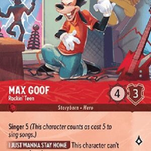Lorcana 9FAB Max Goof - Rockin' Teen (V.2)