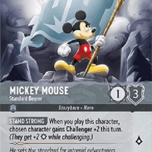 Lorcana 9FAB Mickey Mouse - Standard Bearer (V.2)