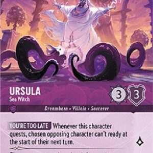Lorcana 9FAB Ursula - Sea Witch (V.2)