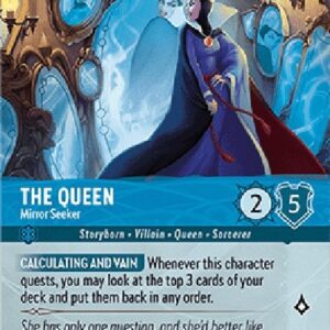 Lorcana 9FAB The Queen - Mirror Seeker (V.2)