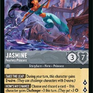 Lorcana 9FAB Jasmine - Fearless Princess (V.1)