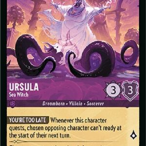 Lorcana 9FAB Ursula - Sea Witch (V.1)