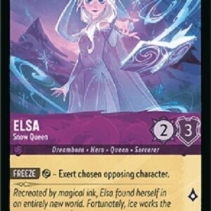 Lorcana 9FAB Elsa - Snow Queen (V.1)