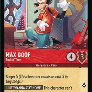 Lorcana 9FAB Max Goof - Rockin' Teen (V.1)