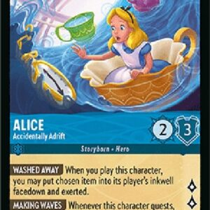 Lorcana 9FAB Alice - Accidentally Adrift (V.1)