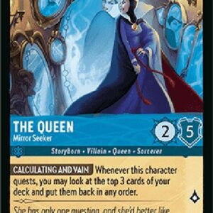 Lorcana 9FAB The Queen - Mirror Seeker (V.1)