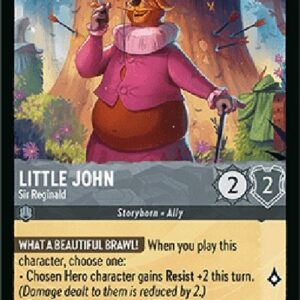 Lorcana 9FAB Little John - Sir Reginald