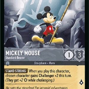 Lorcana 9FAB Mickey Mouse - Standard Bearer (V.1)