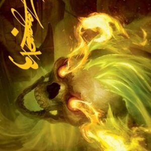 Magic: The Gathering Art Series: Flameskull (V.2)