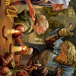 Magic: The Gathering Art Series: You Meet in a Tavern (V.2)