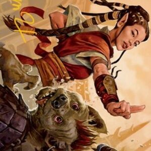 Magic: The Gathering Art Series: Half-Elf Monk (V.2)