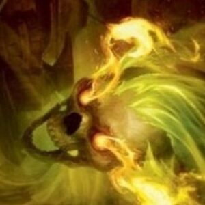 Magic: The Gathering Art Series: Flameskull (V.1)