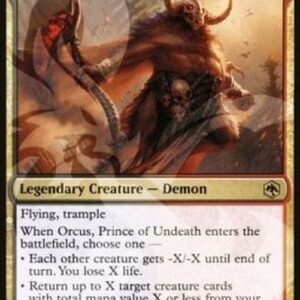 Magic: The Gathering Orcus, Prince of Undeath (V.3)