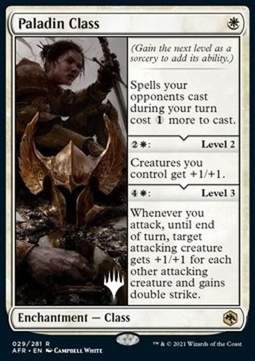 Magic: The Gathering Paladin Class (V.2)
