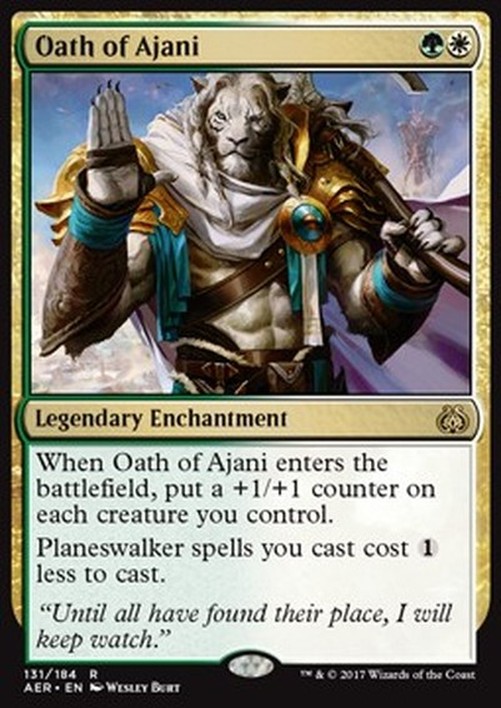 Magic: The Gathering Oath of Ajani