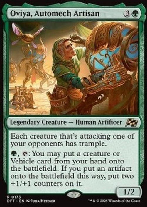 Magic: The Gathering Oviya, Automech Artisan (V.1)