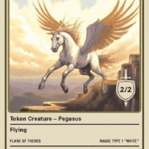Magic: The Gathering Pegasus Token (White 2/2)