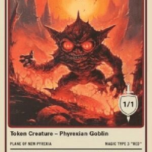 Magic: The Gathering Phyrexian Goblin Token (Red 1/1)