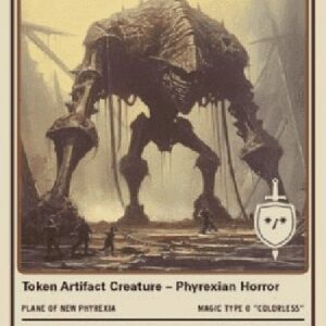 Magic: The Gathering Phyrexian Horror Token (Artifact */*)