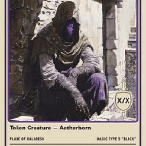Magic: The Gathering Aetherborn Token (Black */*)