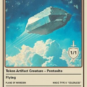 Magic: The Gathering Pentavite Token (Artifact 1/1)