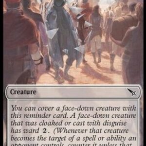 Magic: The Gathering A Mysterious Creature Token (Colorless 2/2)