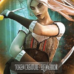 Magic: The Gathering Elf Warrior Token (Green 1/1) (V.2)