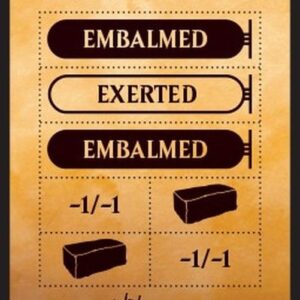 Magic: The Gathering Amonkhet Punch Card