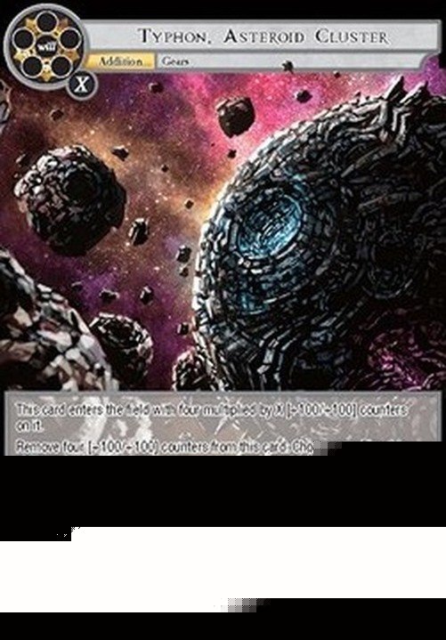 Force of Will NWE Typhon, Asteroid Cluster