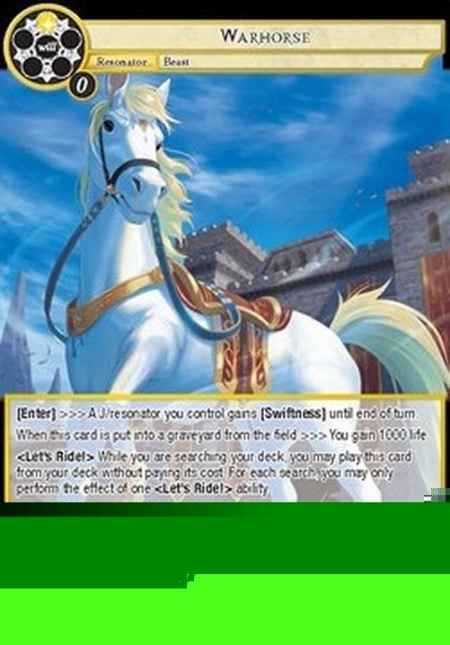 Force of Will NWE Warhorse