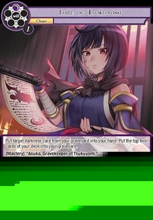 Force of Will NWE Lore of Tsukuyomi