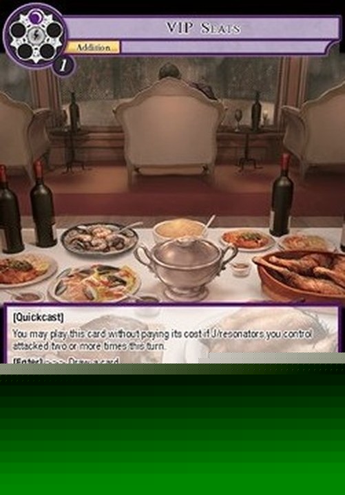 Force of Will NWE VIP Seats