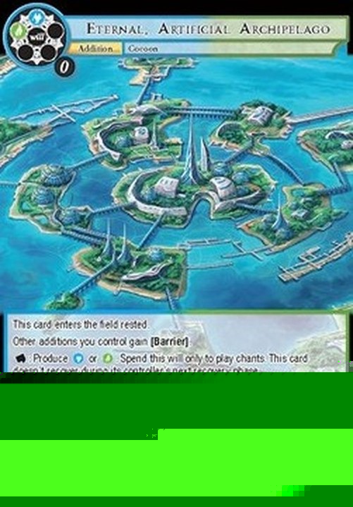Force of Will NWE Eternal, Artificial Archipelago