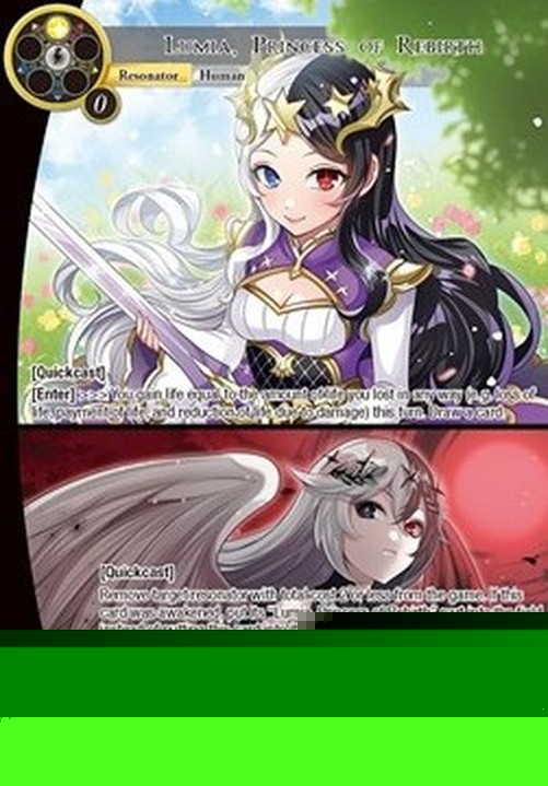 Force of Will ABC Lumia, Princess of Rebirth // Wings of Light and Darkness