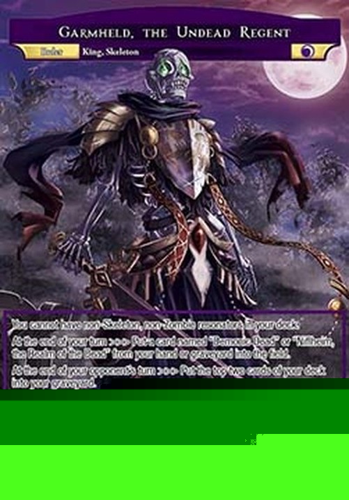 Force of Will ABC Garmheld, the Undead Regent // The Lich King