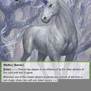 Force of Will ABC Graysteps, the Last Unicorn (V.2 - Super Rare)
