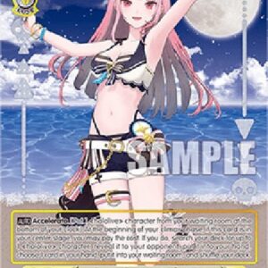 Weiß Schwarz HOL/Summer Splash Party! Mori Calliope (V.2 - Feature Rare)