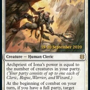 Magic: The Gathering Archpriest of Iona (V.2)