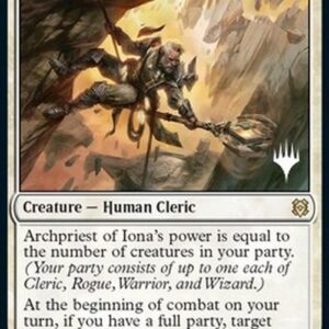 Magic: The Gathering Archpriest of Iona (V.1)