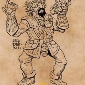 Magic: The Gathering Art Series: Jan Jansen, Chaos Crafter (V.2)