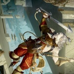 Magic: The Gathering Art Series: Cliffhaven Sell-Sword (V.2)