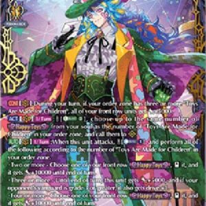 Cardfight!! Vanguard DZ-Sugary and Scary Land, Heartluru [D-Format] (V.2 - Double Frame Rare)